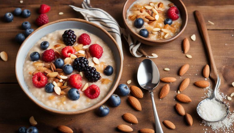 Buchweizen-Porridge Frühstück